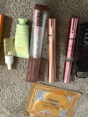 Bundle of assorted makeup new and preowned